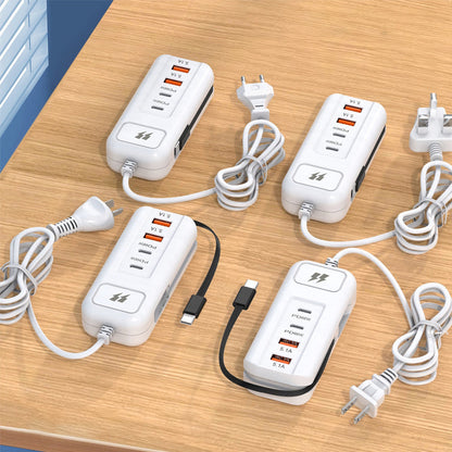 PowerHub – 66W Fast Charging Socket (2PD+2USB) – Buy 3 get 2 free (5 pieces)