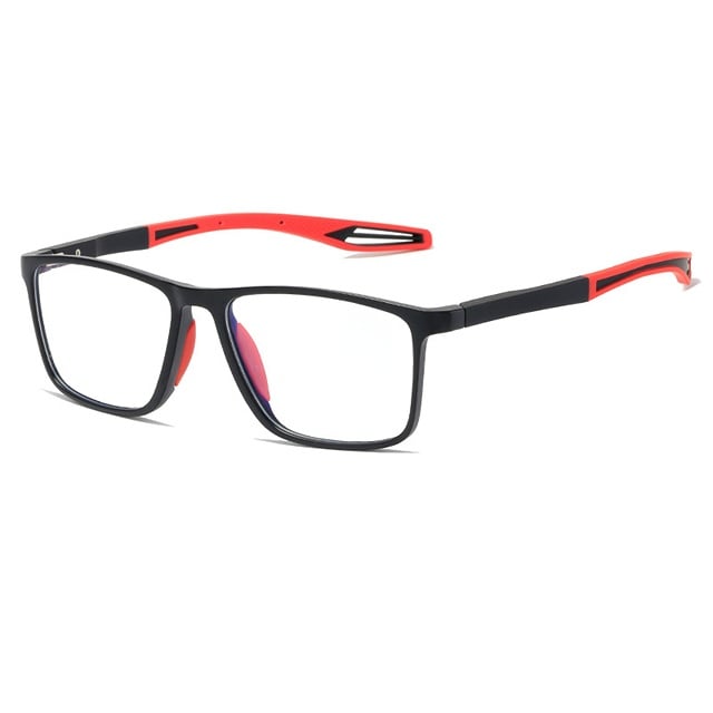 VisionFlex | Ultra-Light Presbyopic Sports Glasses – Glasses Only / Red / '+0.00 /  No diopter