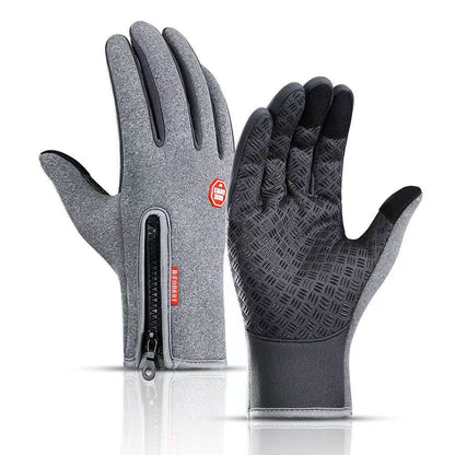 ThermaGrip - Ultimate Touchscreen Winter Gloves – Gray / S (WOMEN)