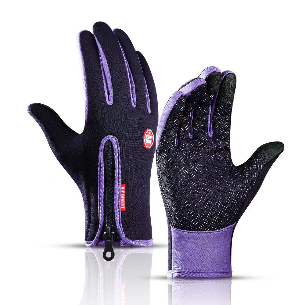 ThermaGrip - Ultimate Touchscreen Winter Gloves – Purple / S (WOMEN)