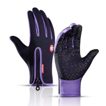 ThermaGrip - Ultimate Touchscreen Winter Gloves – Purple / S (WOMEN)