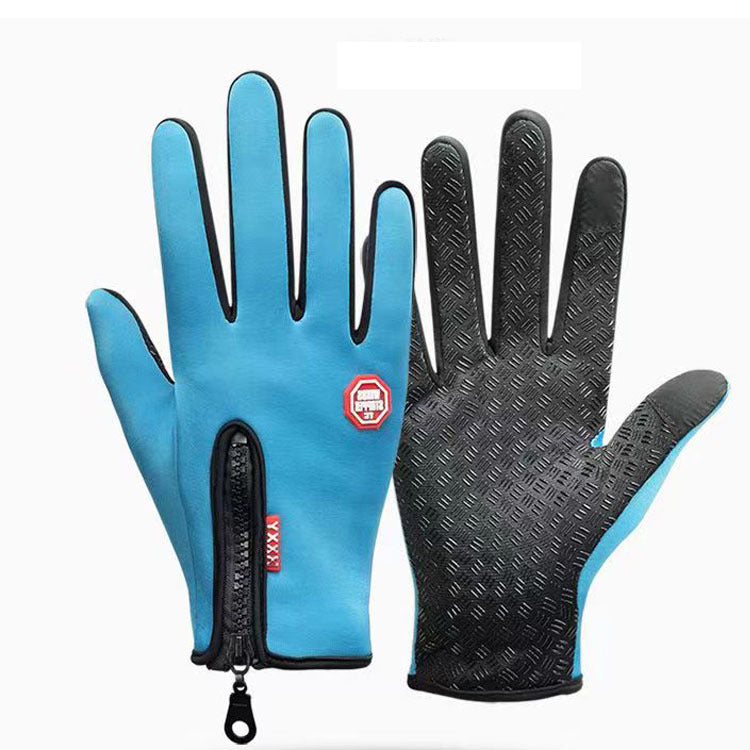 ThermaGrip - Ultimate Touchscreen Winter Gloves – Lake Blue / S (WOMEN)