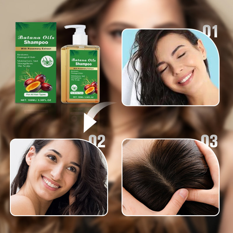 BotaniGlow – Nourishing Batana Oil Herbal Shampoo – 100ml / Buy 5 Get 5 Free (10 bottles)