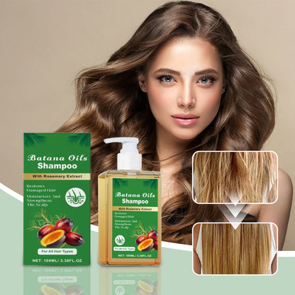 BotaniGlow – Nourishing Batana Oil Herbal Shampoo – 100ml / Buy 1 bottle