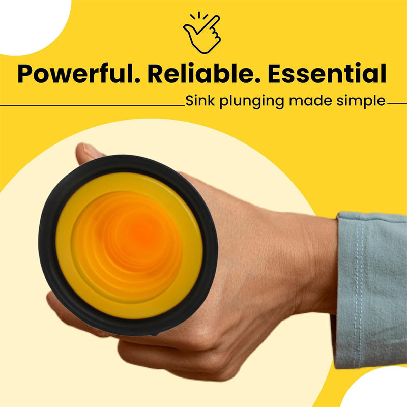 FlowForce – Powerful Mini Plunger for Sink Drains – image 2