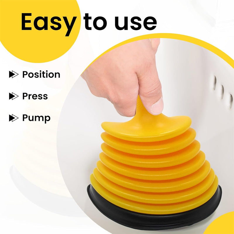 FlowForce – Powerful Mini Plunger for Sink Drains – image 3