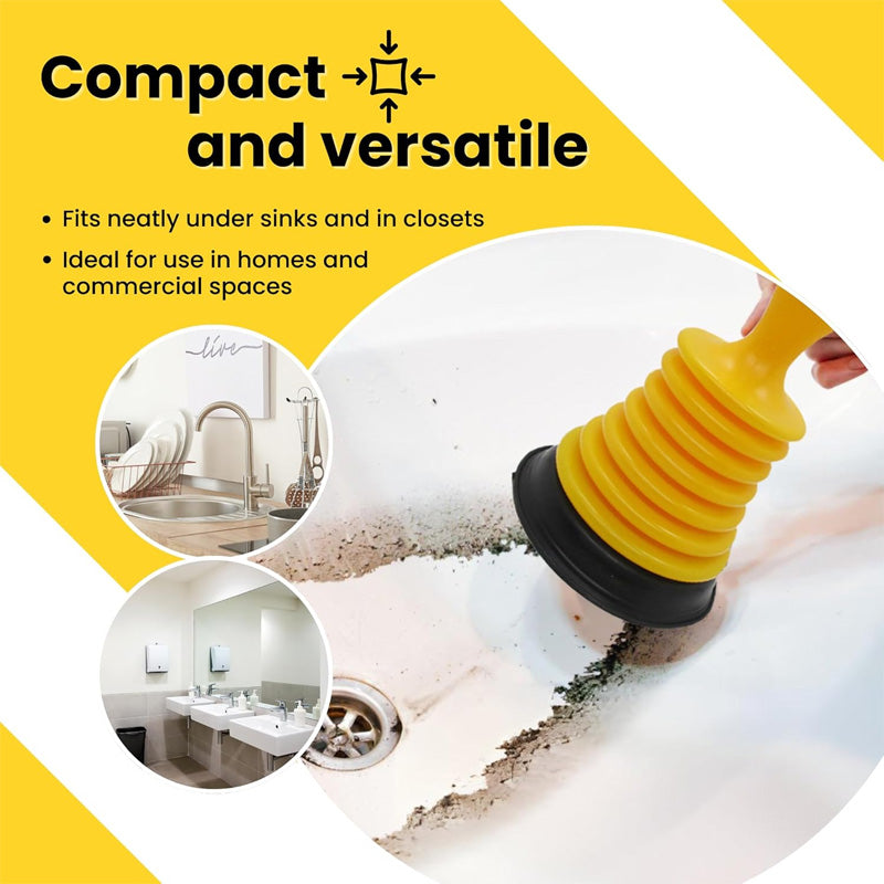 FlowForce – Powerful Mini Plunger for Sink Drains – image 5