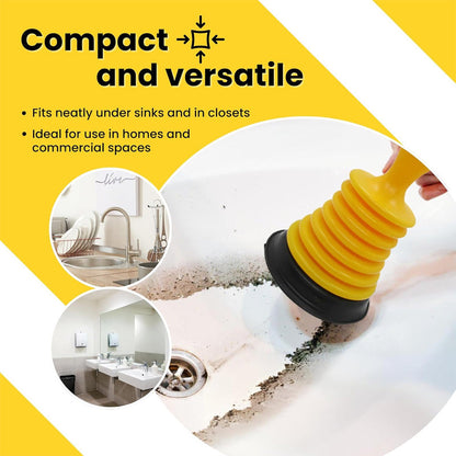 FlowForce – Powerful Mini Plunger for Sink Drains – image 5