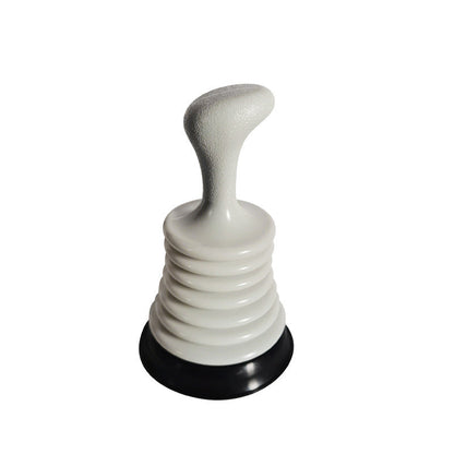 FlowForce – Powerful Mini Plunger for Sink Drains – Gray