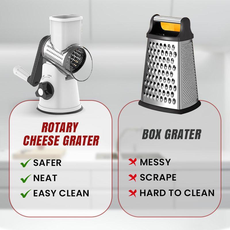 SliceForge – Multifunctional Manual Rotary Grater & Chopper – image 2
