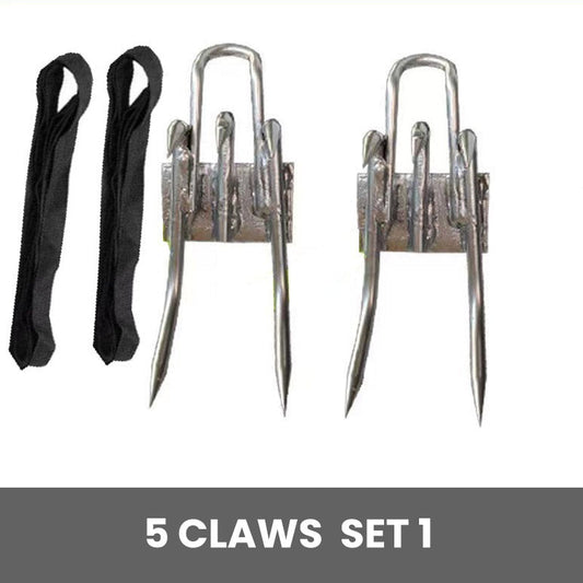 FelineGrip – Outdoor Climbing Claw Shoes – 5 Claws / Set 1