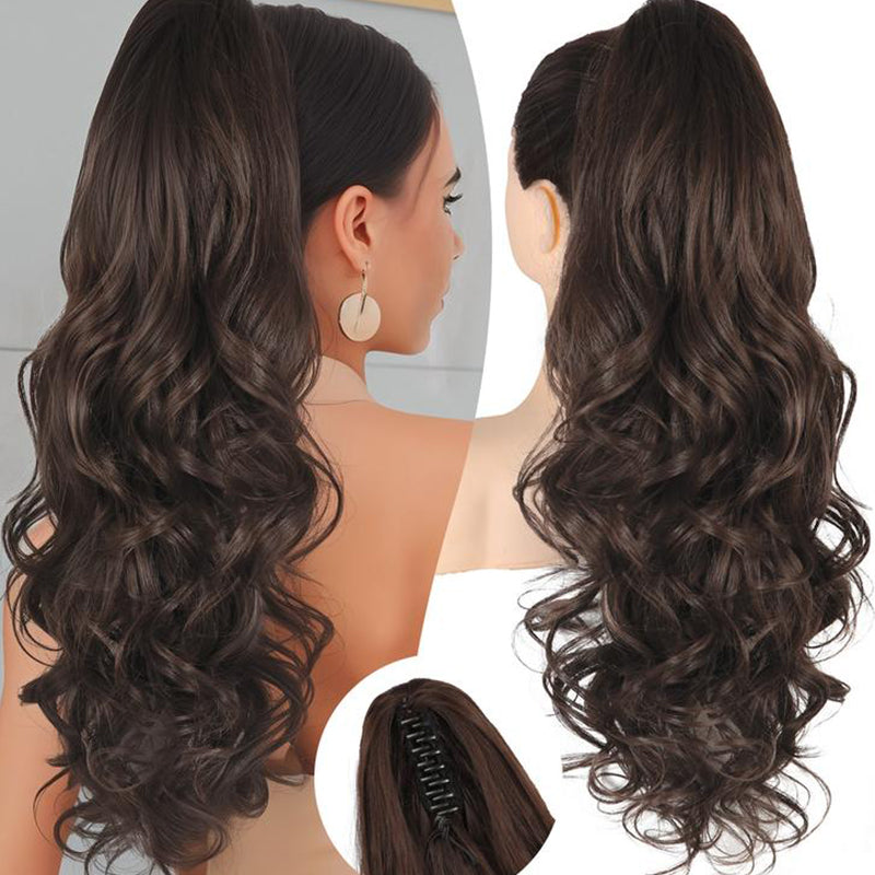 LunaLocks – Glamorous Wave Ponytail Extension – image 2