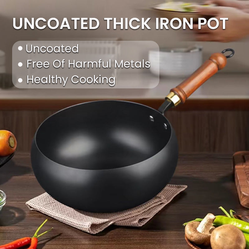FlameCraft – Premium Iron Cookware – 24cm (without lid)