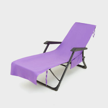CoastGuard - Luxury OHS Sun Lounger Towel – Purple