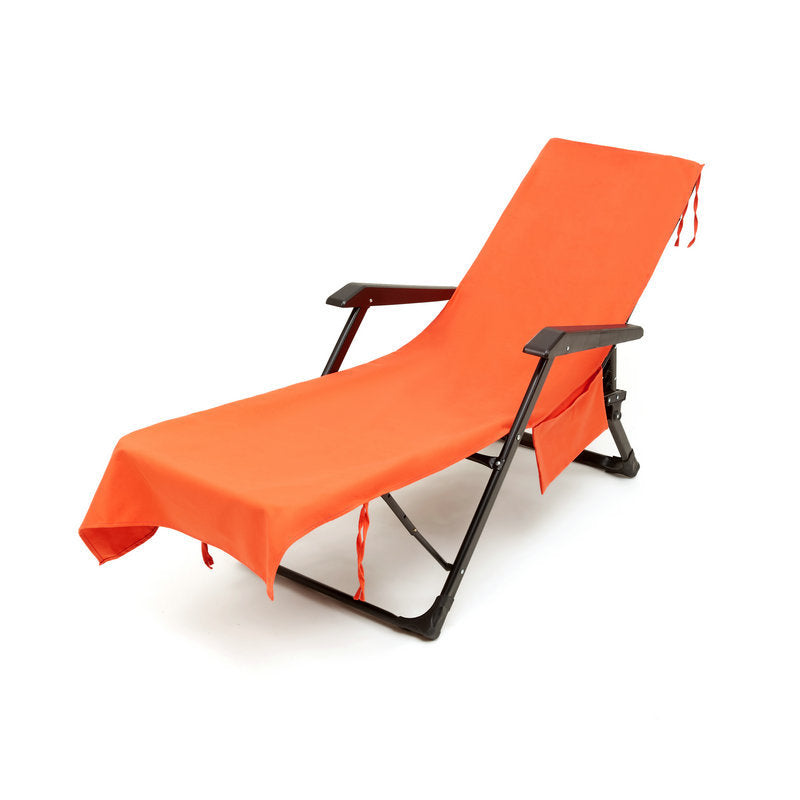 CoastGuard - Luxury OHS Sun Lounger Towel – Orange