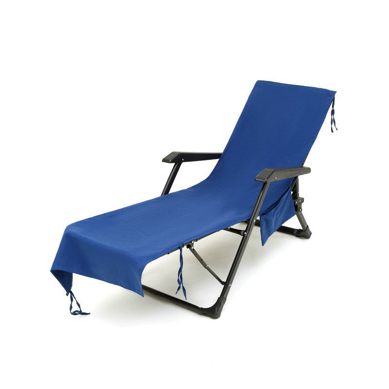 CoastGuard - Luxury OHS Sun Lounger Towel – Navy blue