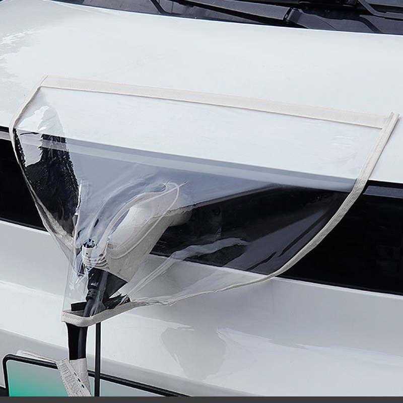 ChargeShield – Magnetic EV Charging Port Protector – White