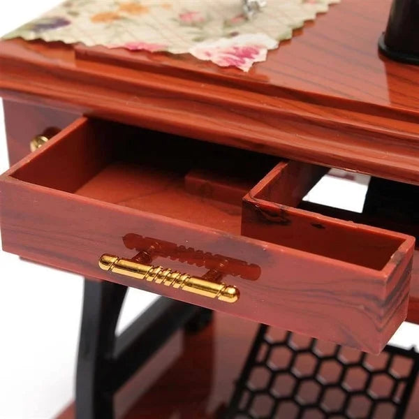 SewMelody – Wooden Sewing Machine Music Box – image 6