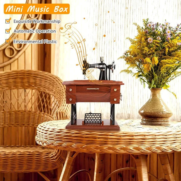 SewMelody – Wooden Sewing Machine Music Box – image 10
