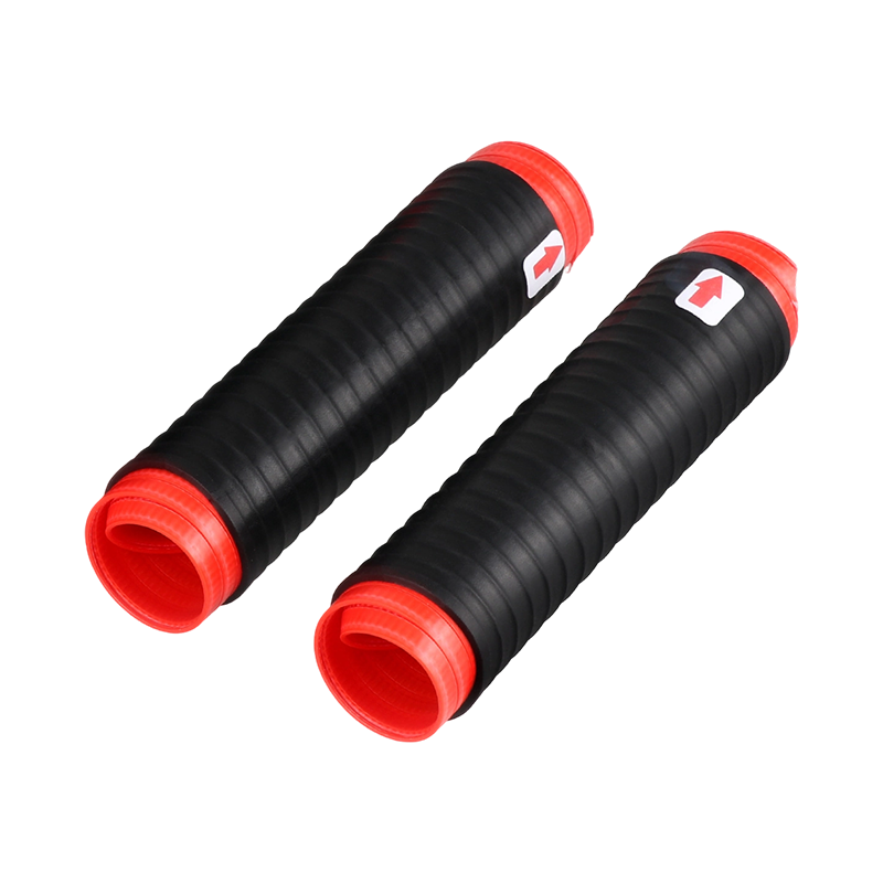 AirCushion Grip – Anti-Fatigue Bike Handles – Black / Brake Lever Covers (1 Pair)