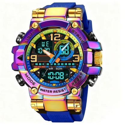 AquaTime – Waterproof LED Digital Watch – Blue