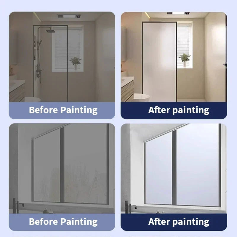 CrystalMist – Waterproof Frosted Window Privacy Paint – image 4