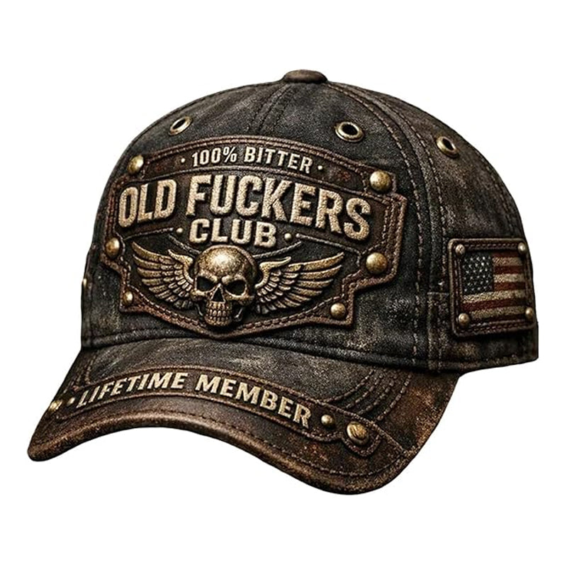 UrbanRebel – Washed Retro Statement Hat – image 8