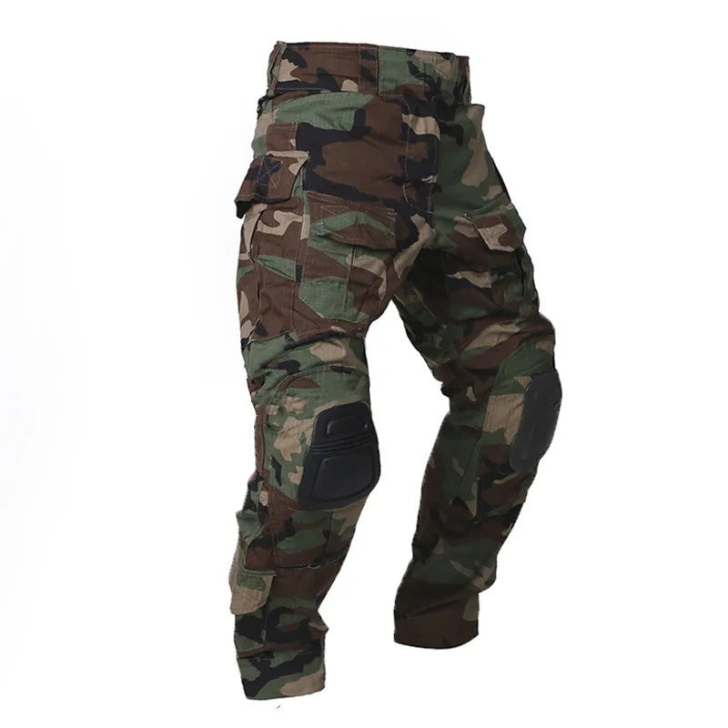 RangerPro – Flexible Cargo Pants for Extreme Conditions – Camo-Brown / S（30-33W）