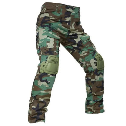 RangerPro – Flexible Cargo Pants for Extreme Conditions – Camo-Green / S（30-33W）