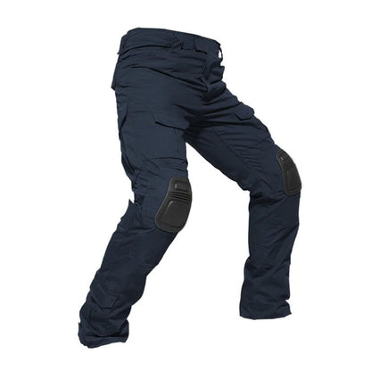 RangerPro – Flexible Cargo Pants for Extreme Conditions – Navy Blue / S（30-33W）