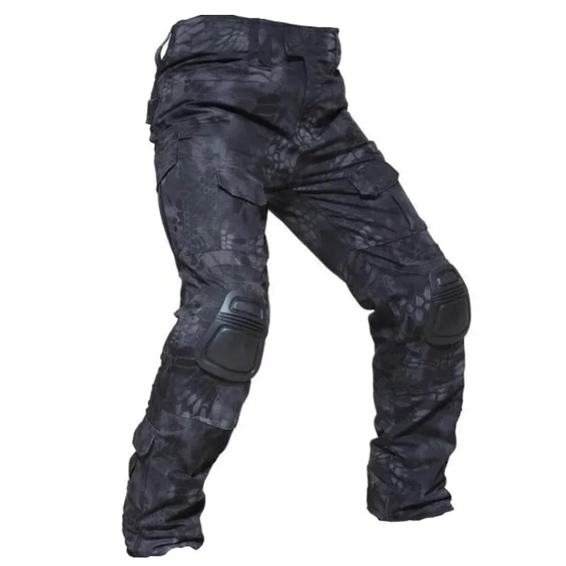 RangerPro – Flexible Cargo Pants for Extreme Conditions – Python Black / S（30-33W）