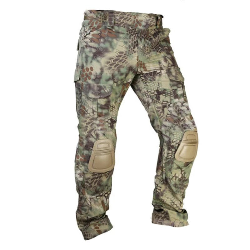 RangerPro – Flexible Cargo Pants for Extreme Conditions – Python Green / S（30-33W）