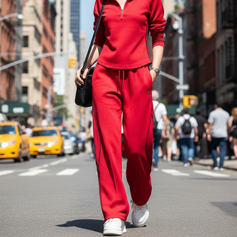 CozyFlex – Women's Casual Set – Red / M