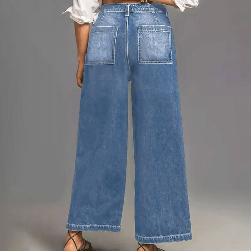 SculptFit – Tummy Control Wide-Leg Jeans – image 3