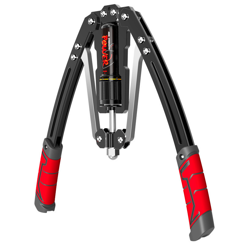 PowerFlex – Adjustable Hydraulic Arm Strength Trainer – Red-black / The basic model