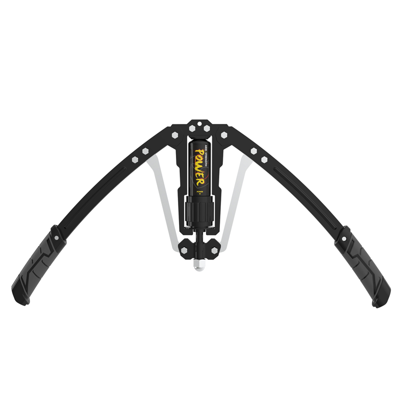 PowerFlex – Adjustable Hydraulic Arm Strength Trainer – Gray-black / The basic model