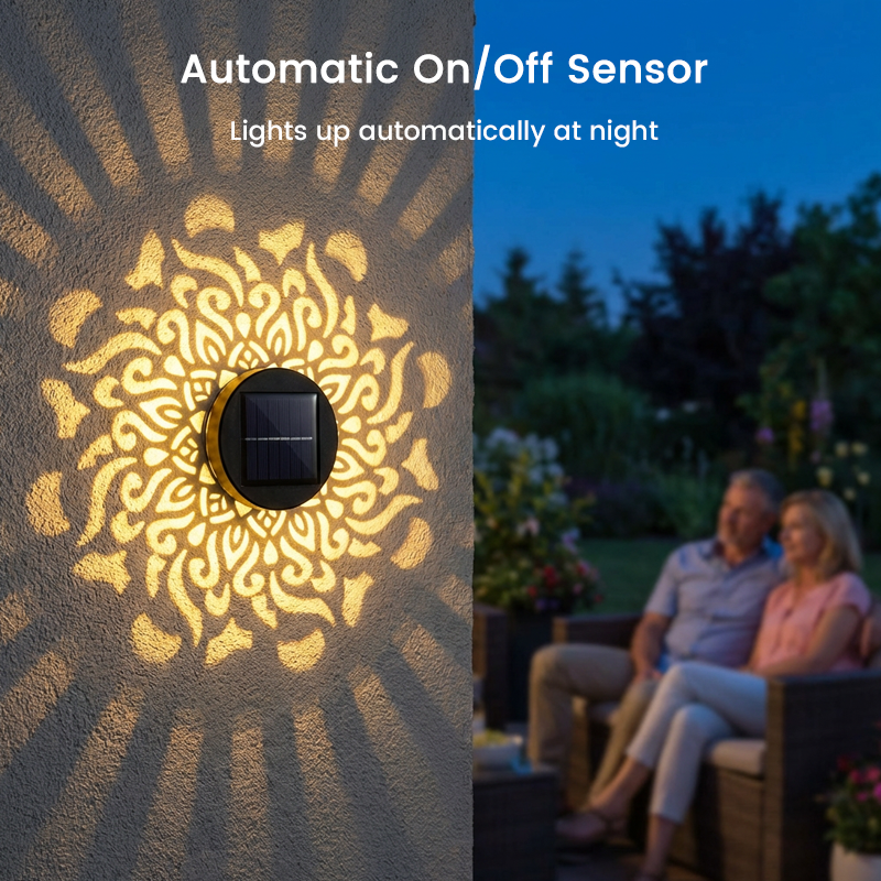 SunMandala – Warm Amber Projection Lamp – image 5