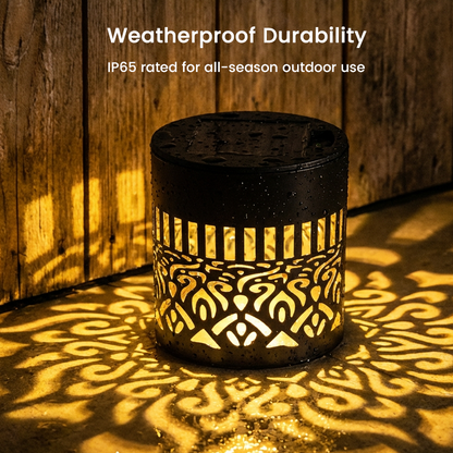 SunMandala – Warm Amber Projection Lamp – image 4