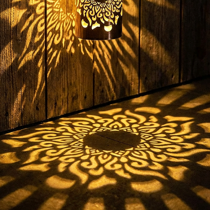 SunMandala – Warm Amber Projection Lamp – image 7