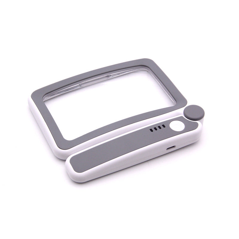 VisionEase – Lighted Reading Magnifier – Gray