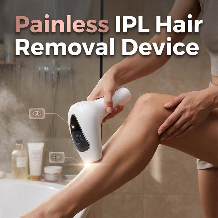 LumiSmooth – Painless Hair Removal Device for Women – Set 2 ( White+Pink ) (Save $5)