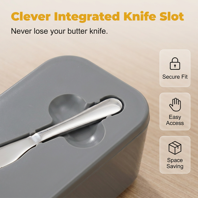 ButterNest – Large Butter Dish with Lid & Knife – image 21