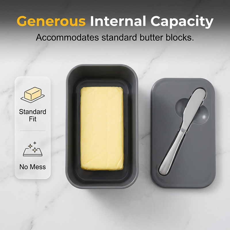 ButterNest – Large Butter Dish with Lid & Knife – image 19