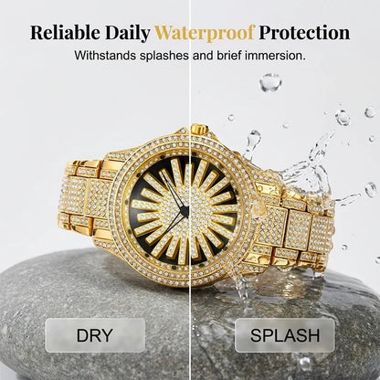 CrownElite – Luxury Rotating Diamond Style Watch – image 5