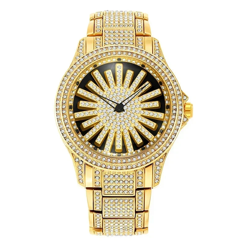 CrownElite – Luxury Rotating Diamond Style Watch – image 9