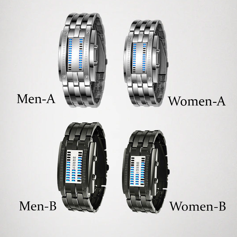 CyberPulse – Unique LED Binary Watch – Men-A