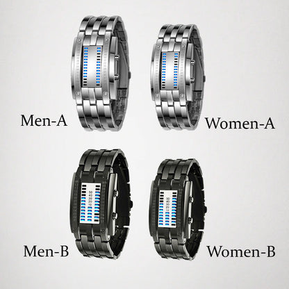 CyberPulse – Unique LED Binary Watch – Men-A