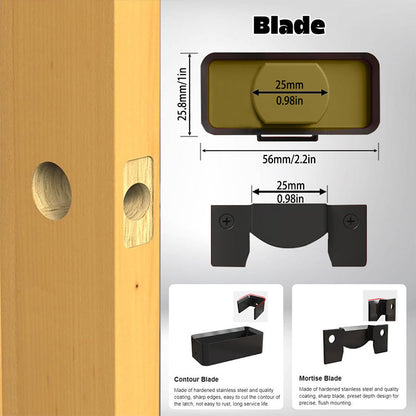 PrecisionCut X – Door Latch Mortise Guide – image 4
