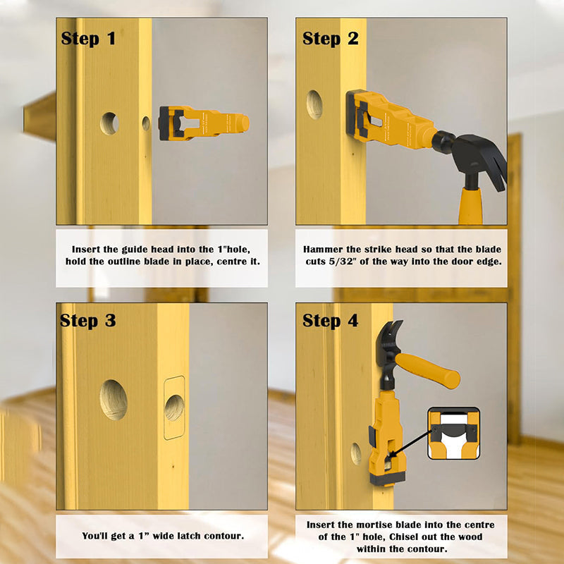 PrecisionCut X – Door Latch Mortise Guide – image 6