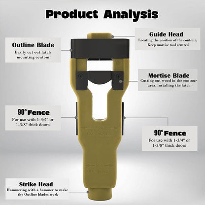 PrecisionCut X – Door Latch Mortise Guide – image 9